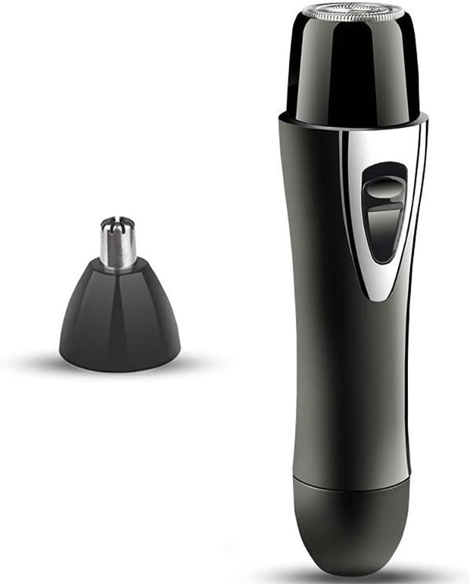 Elektrische Ladyshave - Gezichtsverwijderaar - Huidverzorging - 4-in-1 Opzetstukken - Compact Formaat - Wit
