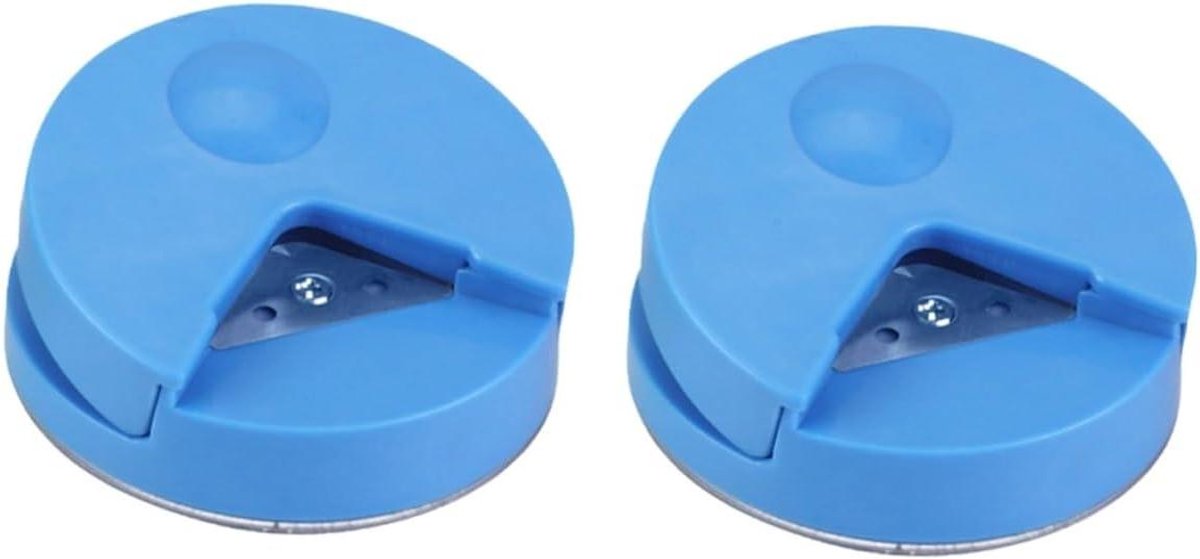 Papier Snijder - Hoek Afronder - Kaarten Maken - Opvangbakje Afvalpapier - 7x7x3cm - Willekeurig