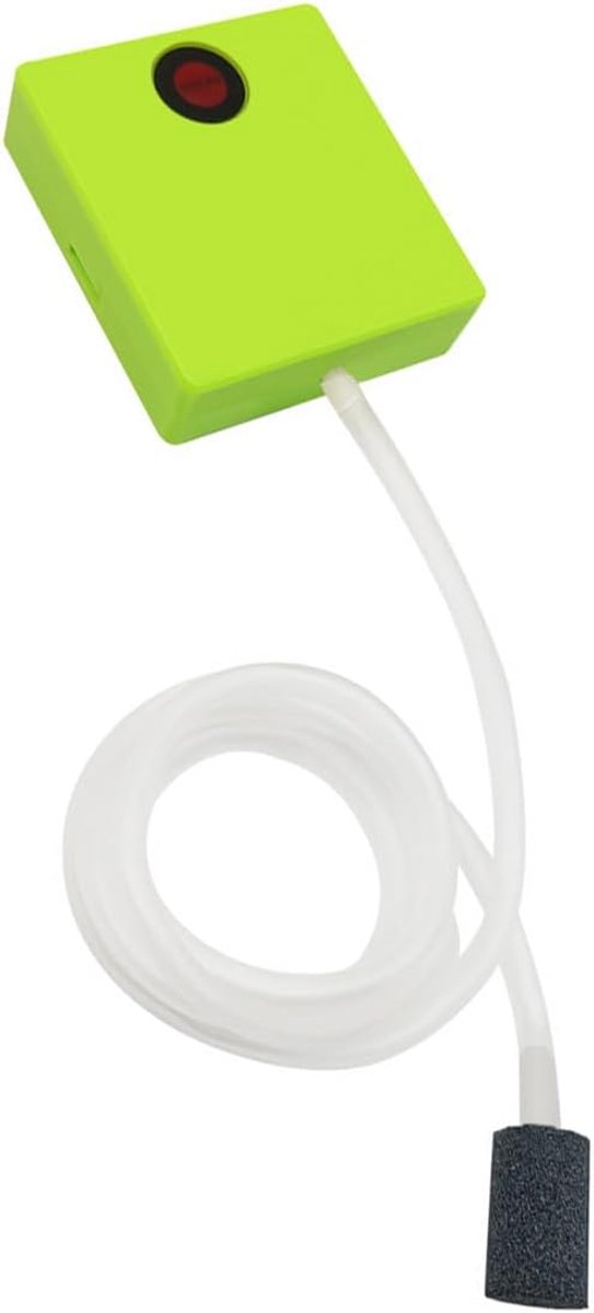 Mini-zuurstofpomp, noodzuurstofpomp voor aquarium, outdoor, vissen, zuurstofvoorziening voor aquariumaccessoires