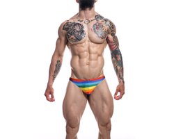 Cut4Men - Klassieke Herenstring - Rainbow M