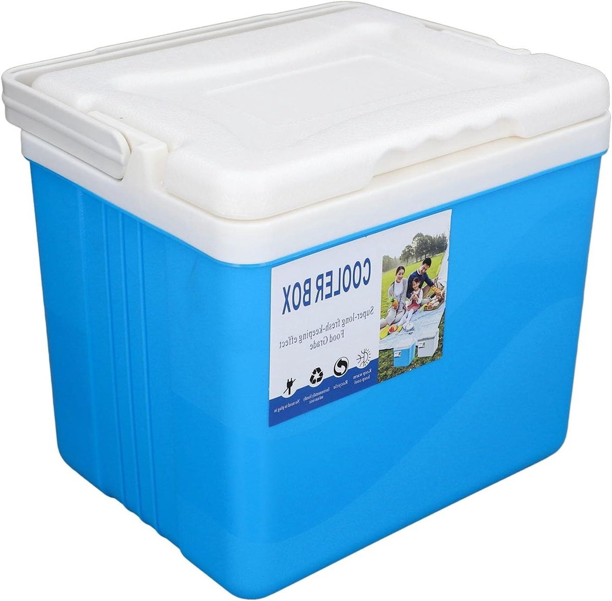 Geïsoleerde Koelbox - Draagbare Cooler - Eten Vers Houden - Grote Capaciteit - 6 Liter - Blauw