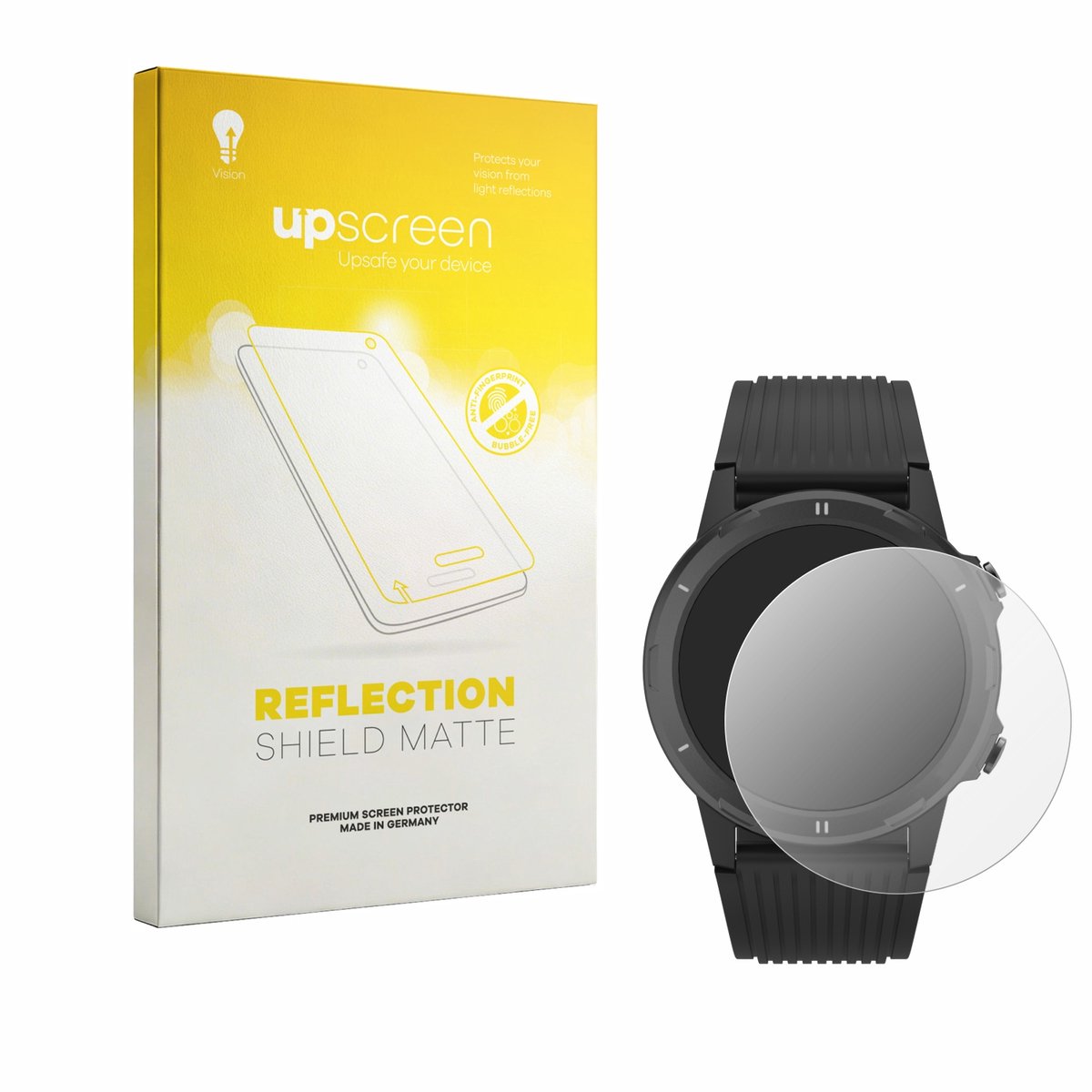 upscreen - Screenprotector voor Denver SW-351 - Folie Beschermfolie anti glare matte