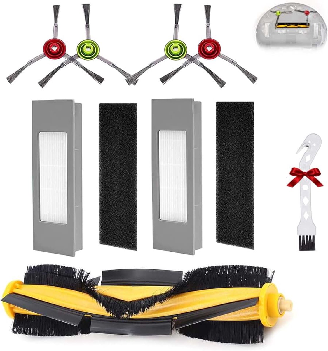 Robotstofzuiger voor Ecovacs Deebot T8, T8+, T8 AIVI, T8MAX, N8, N8+, N8 Pro, N8 Pro+, T9, T9+ozmo 950 omzo 920