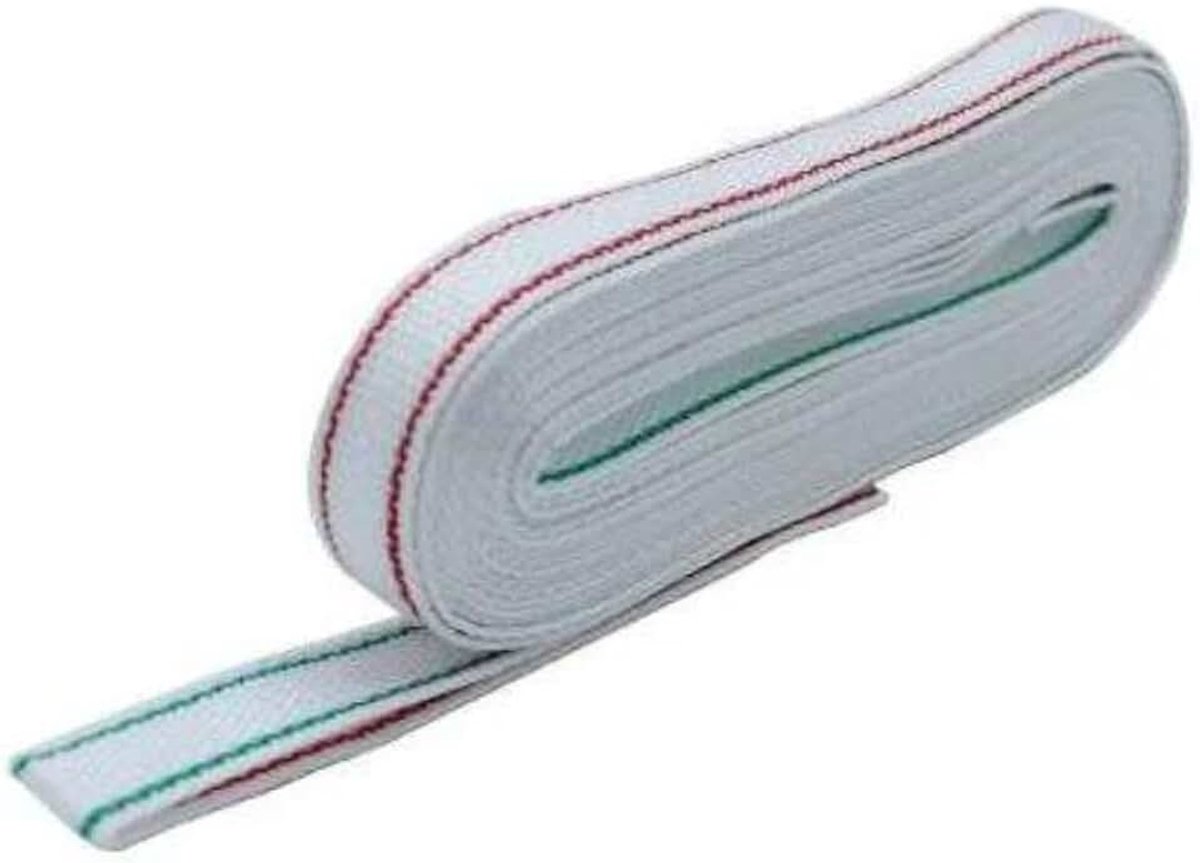 Riem voor rolluiken, zeer robuust, versterkte polyester riem voor rolluiken en jaloezieën, geschikt voor binnen en buiten, verschillende maten verkrijgbaar (7 m x 20 mm)
