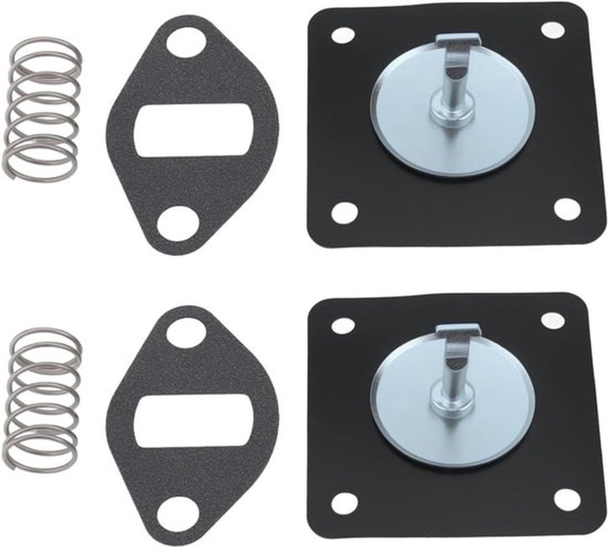 brandstofpomp herbouwset - veer - 2 stuks - compatibel met Kohler - Onan-motoren - geschikt voor K301, K321, K341, K181, K161.