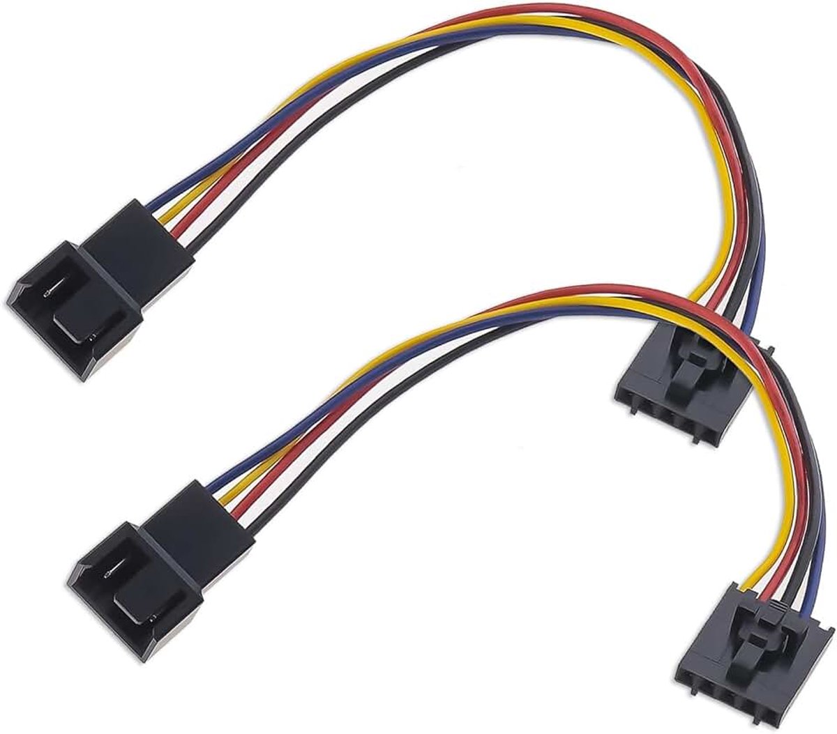 Idea 2 Stks 5 Pin Naar 4 Pin Fan Adapter Converter Verlengkabel Speciale Fan Interface Conversie Lijn Compatibel Met Dell Computer PC