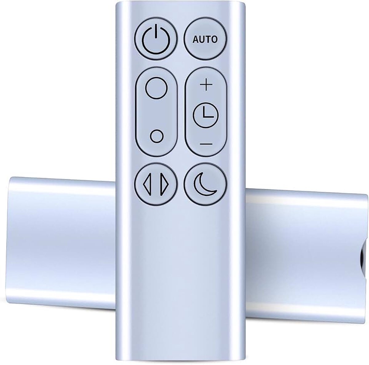 Afstandsbediening compatibel met Dyson Pure Cool Link luchtreiniger-ventilator DP01 DP03 TP02 TP03, Part NO.967400-01 (zilver)