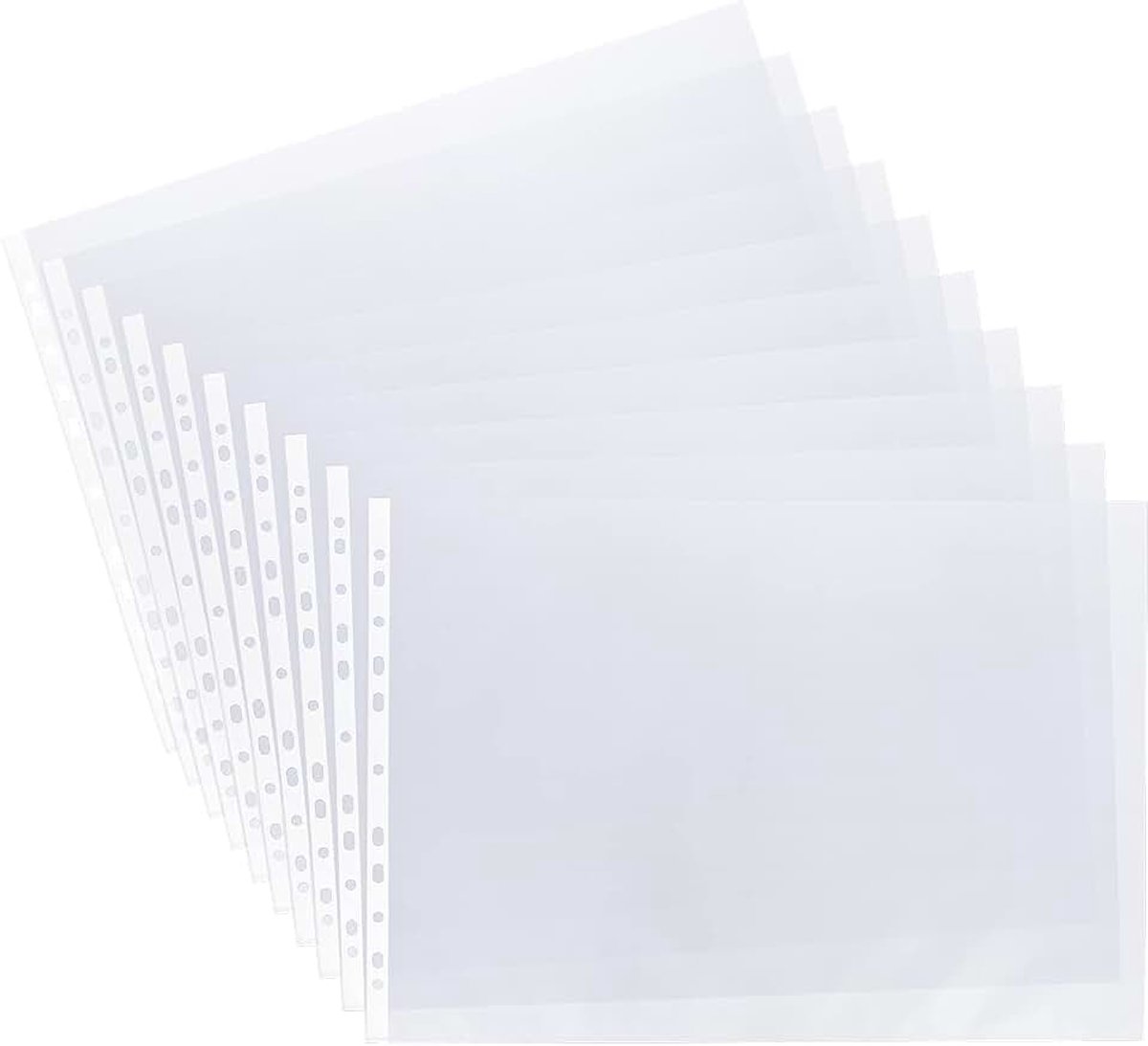5571800 brochurehoezen van polypropyleen, DIN A3, liggend formaat, transparant