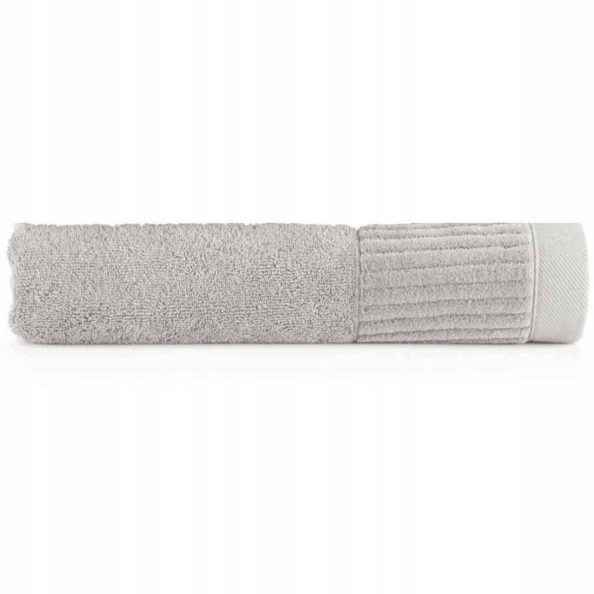 Zwoltex Porto Badhanddoek - Katoen - Grijs - 50x100 cm