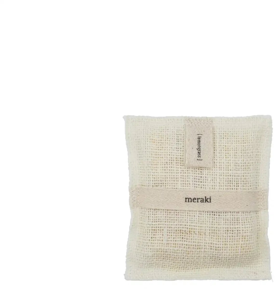 Meraki Katoenen washandje lemongrass 140g