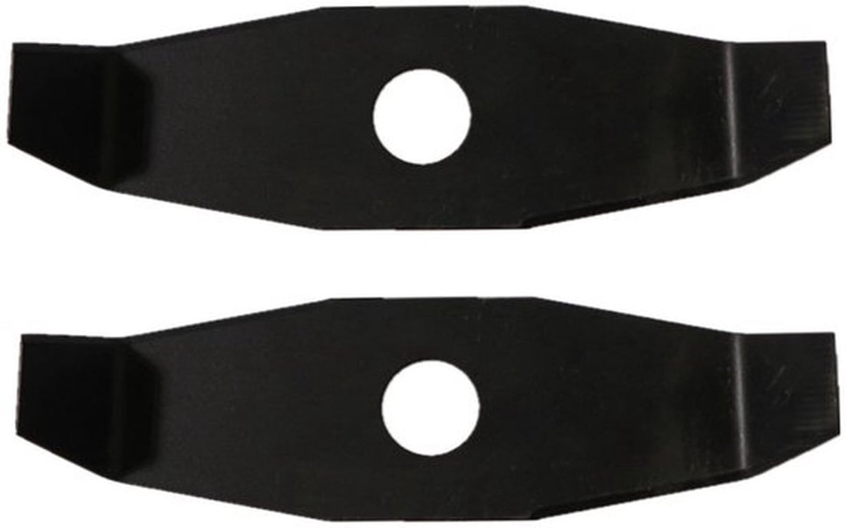 2 stuks grasmaaier gebogen blad tuin grasmaaier tweetanden manganstaal blad grasmaaier accessoires