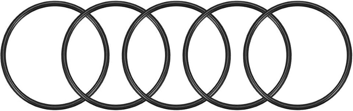 Sourcing map 10 stuks 29,2 mm binnendiameter 34 mm OD 2,4 mm breedte ronde zegel afdichting 40.2mmx45mmx2.4mm