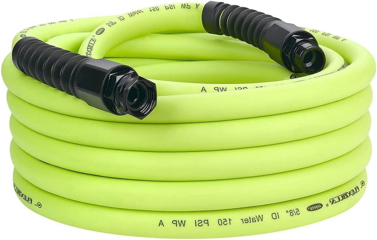Waterslang - Flexibele slang - Tuin bewateren - Knikt niet onder druk - 15 meter - Groen