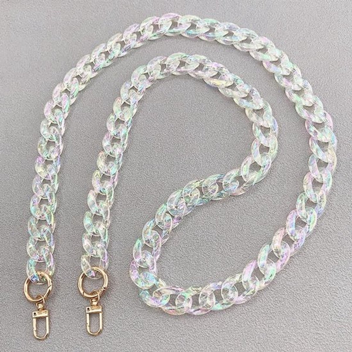 - Telefoonketting - Kleurrijke Universele Telefoonketting - Compatibel met Alle Smartphones - Handig en Stijlvol - Veilig en Praktisch - G