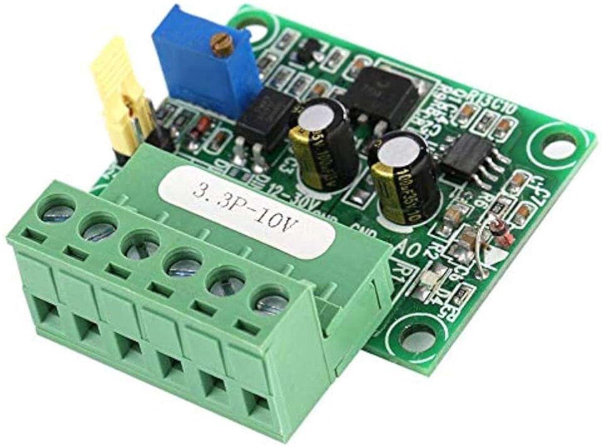 3.3V PWM Signaal naar 0-10V Spanningsomvormer D/A Digitaal-analoge PLC-conversiemodule