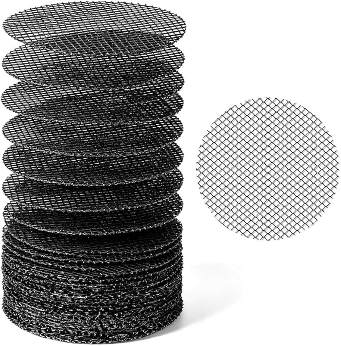 100 stuks bloempot gat mesh pad