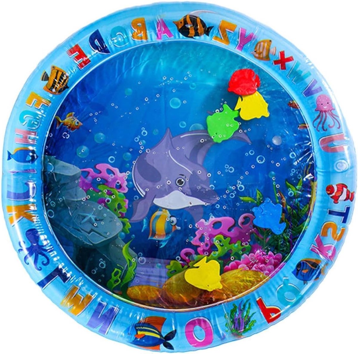Water Speelmat Katten - Verkoelend Waterkussen - Spelen en Ontspannen - Huisdierveilige Duurzaamheid - 65x65x8 cm - A