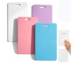 Uitwisbaar Sticky Notes - 4 Stuks - Siliconen notitieblokjes - GreenStory - Beschrijfbaar - Shopping List - Herbruikbaar - Week Planbord - To Do Planner - Maand Planner - Voor ID-kaarten en badges op een rol voor verpleegkundigen en artsen