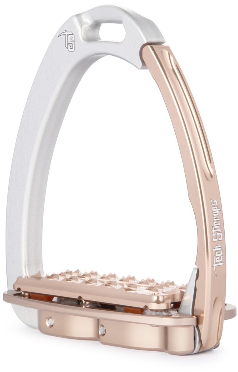 Tech Stijgbeugels Venice EVO Plus-Zilver-Roze Goud