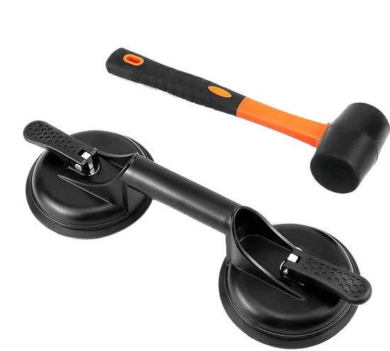Vloer Zuignap Gereedschap - Herstel Kit - Vloeren Repareren - Schadevrije Installatie - 33x13x8.5 cm - Enkel Kenmerk — afbeelding 3