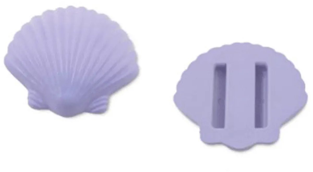 Best Divers Duiklood Schelp | Loodgewicht voor Duikgordel | 1 KG | Purple