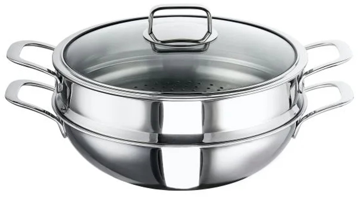 Schulte-Ufer Wokset Skagen 3-delig 32cm -RVS
