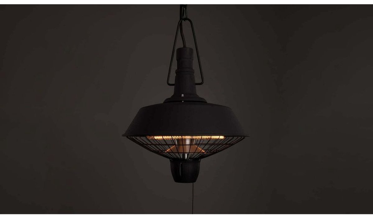 Sunred Indus Bright 2100 W - Hanging Patio Heater - Black