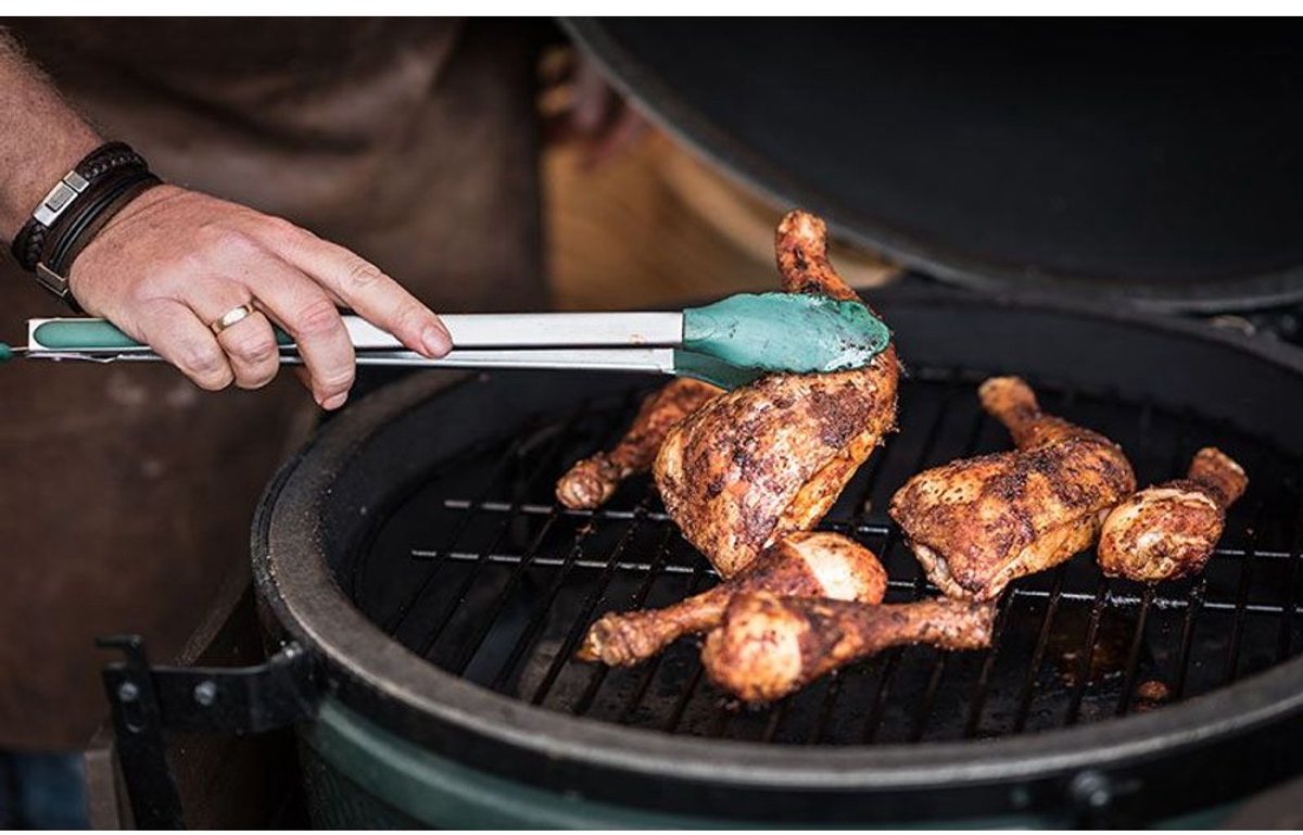 Big Green Egg Silicone Tipped Tong - 30 cm