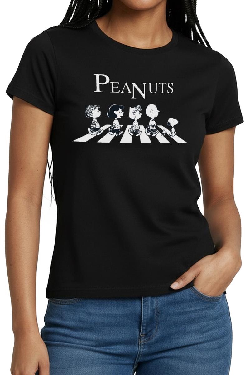 Peanuts Abbey Road The Peanuts T-Shirt Dames