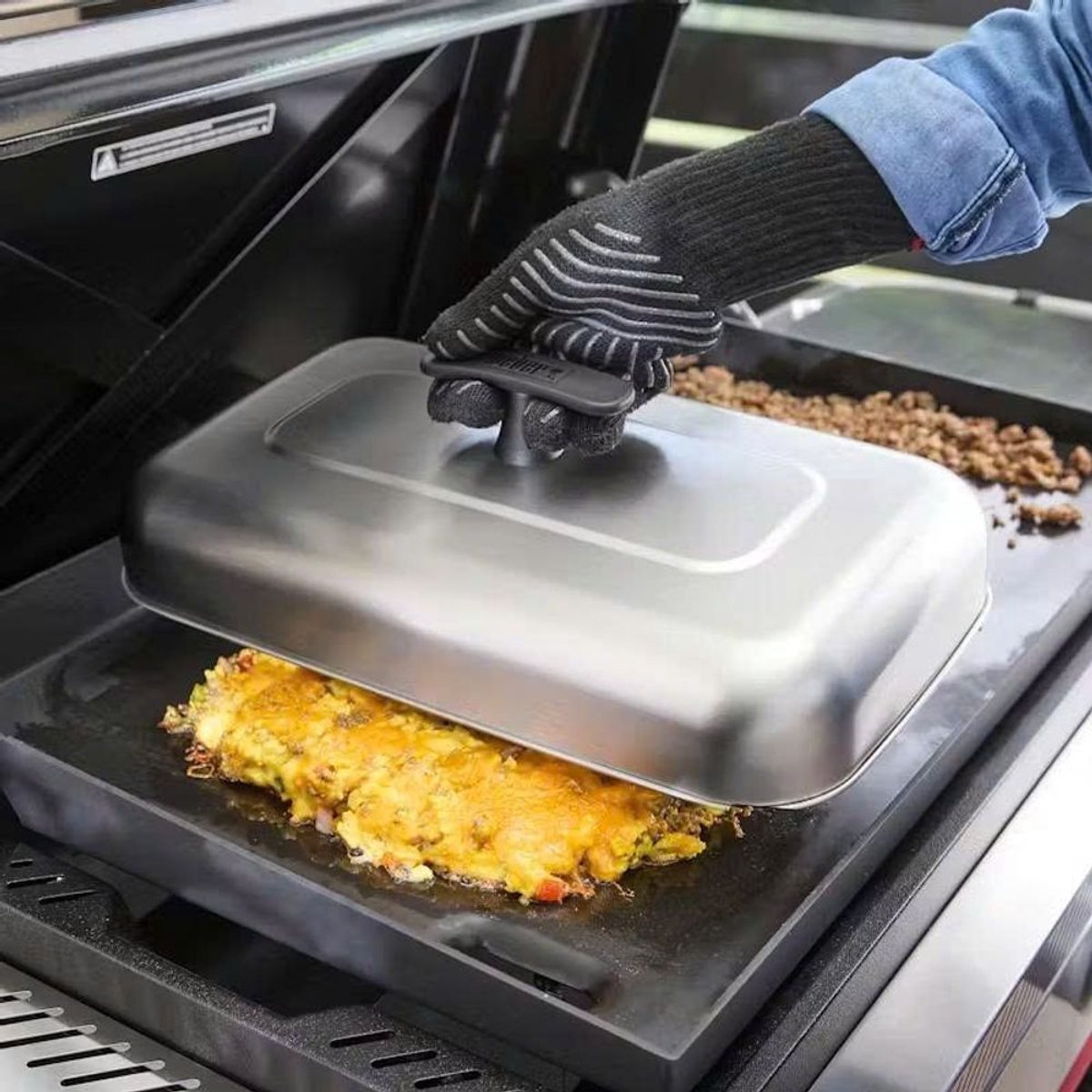 Weber deksel/koepel xl voor plancha