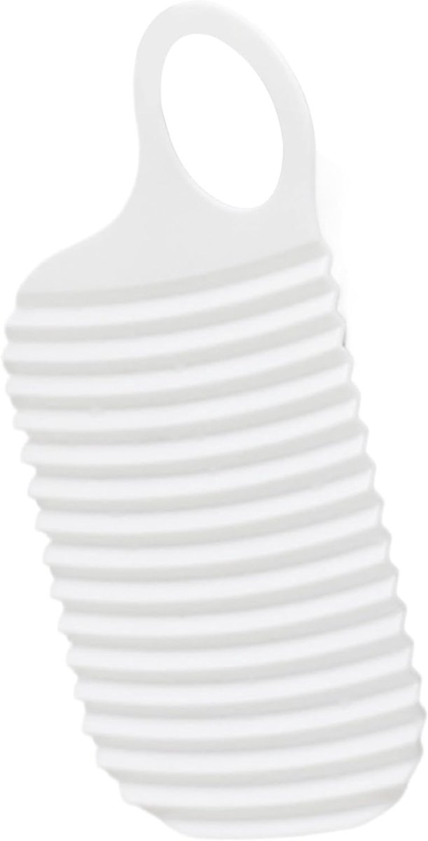 Draagbare Wasplank - Kleine Scrub - Handwas Ondergoed - Antislip Ontwerp - 18.5 x 9.5 cm - Wit