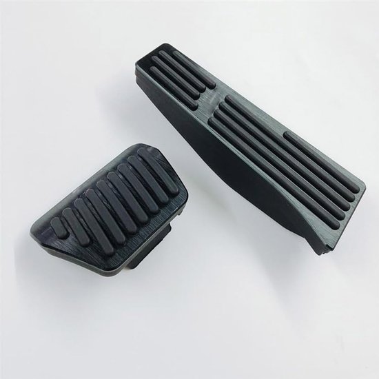 Auto Pedaal Hoesjes - Voetpedaal Covers - Sportieve Look - Antislip Oppervlak - 50 x 10 cm - Zwart — afbeelding 4