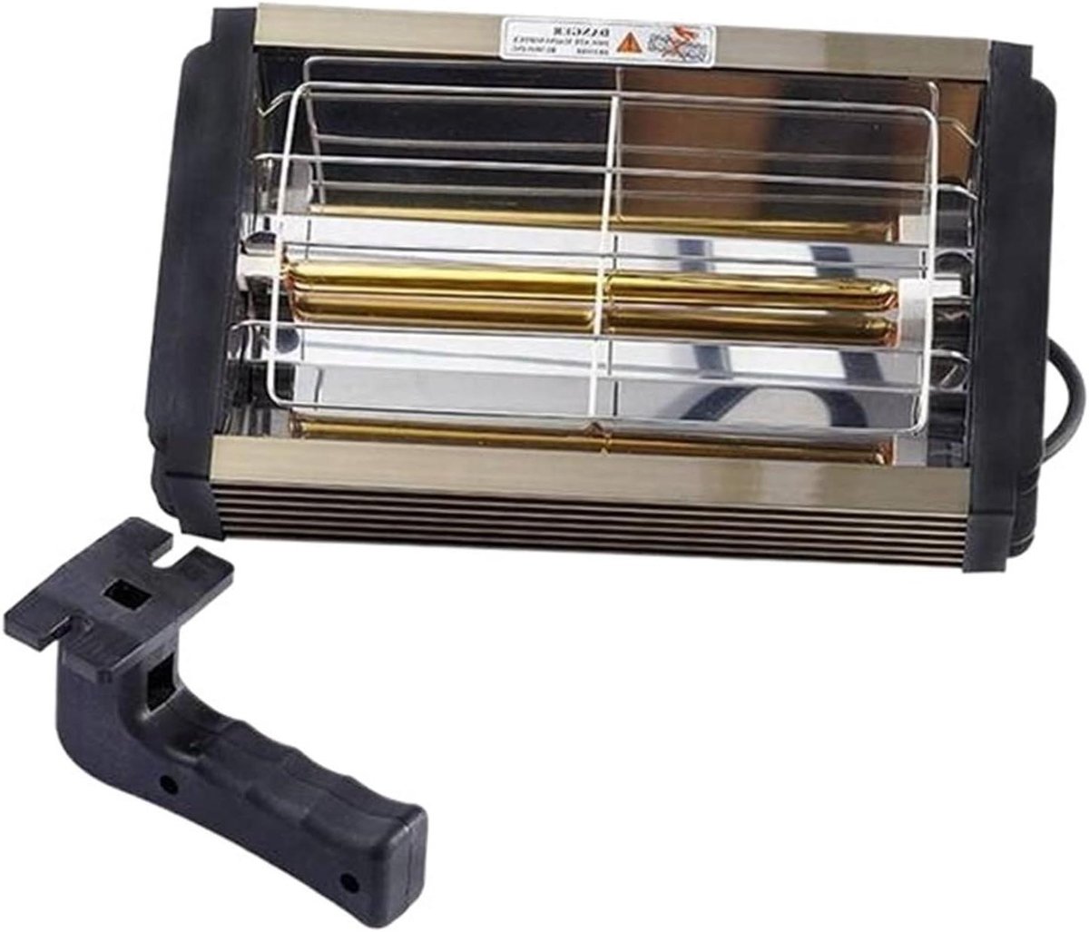 Infrarood Verflamp - Draagbare Droger - Verf Drogen - Kortegolf Verwarming - 33x20x12 cm - Q