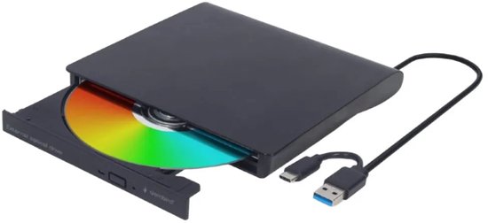 Gembird 31 Externe Dvd-speler Transparant One Size / EU Plug 220V — afbeelding 3
