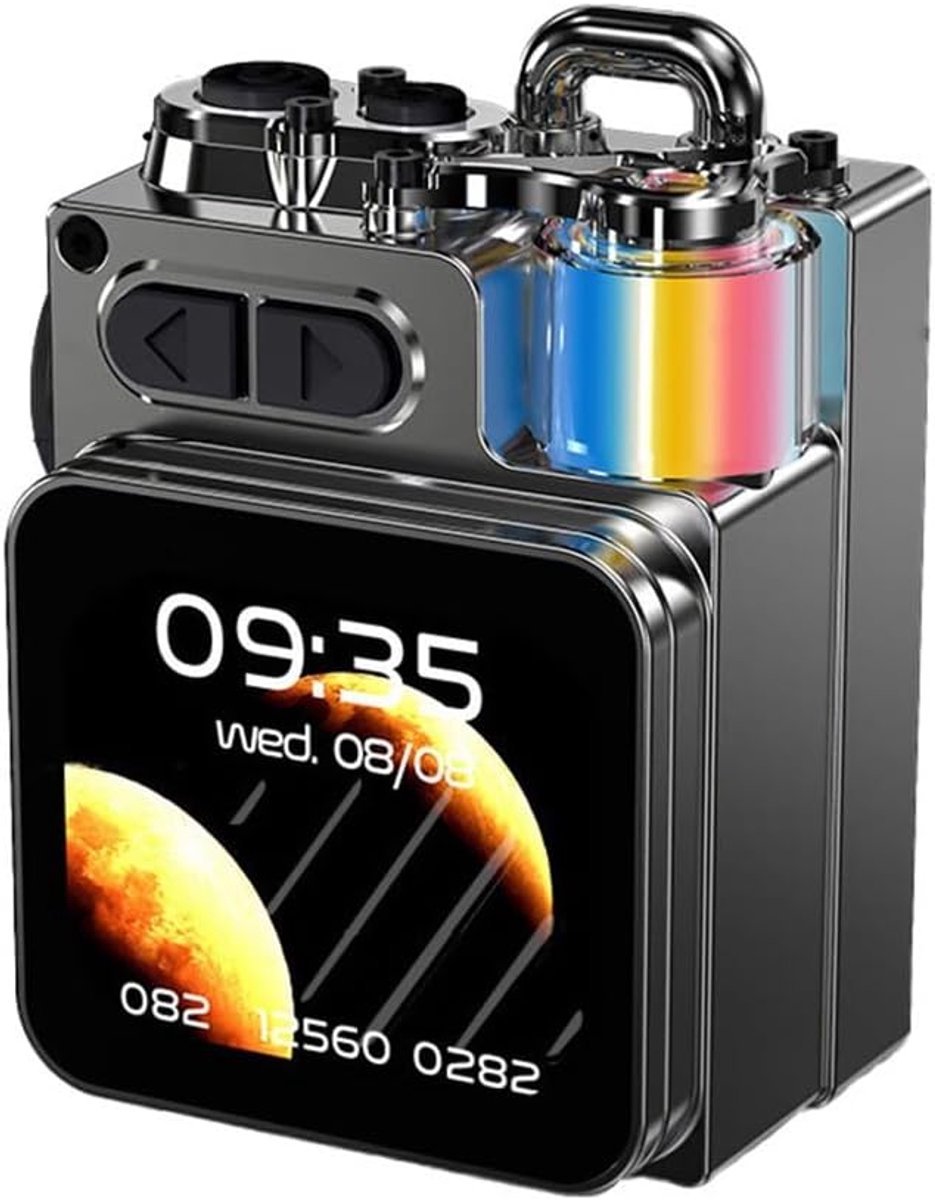 Draadloze Bluetooth Speaker - Draagbare Subwoofer - Muziek Luisteren - LED Display Scherm - 80 x 59 x 41.5 mm