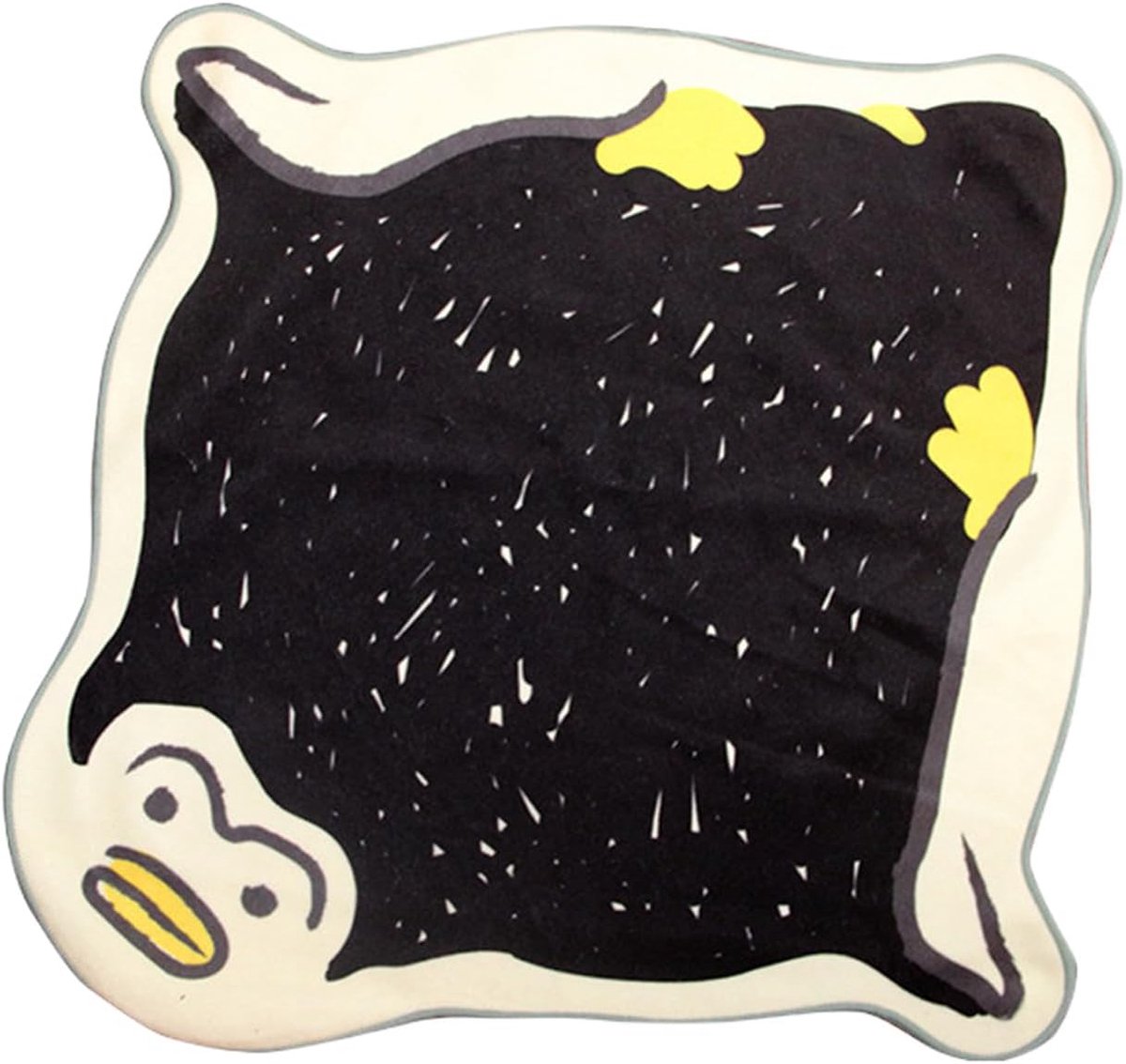 Wikkeldoek - Beschermdoek Opbergtas - Objecten Beschermen - Aanpasbaar Ontwerp - 38 x 38 cm - Pinguïn