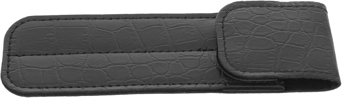 Pincet Etui - Opbergdoosje Beautytools - Wimperextensions Organiseren - Magnetische Sluiting - 14 x 4.2 x 1.1 cm - Zwart