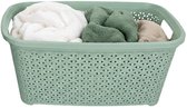 Storage Solutions panier à linge - 35 litres - vert - 54 x 37 x 26 cm - Plastique - Panier de transport