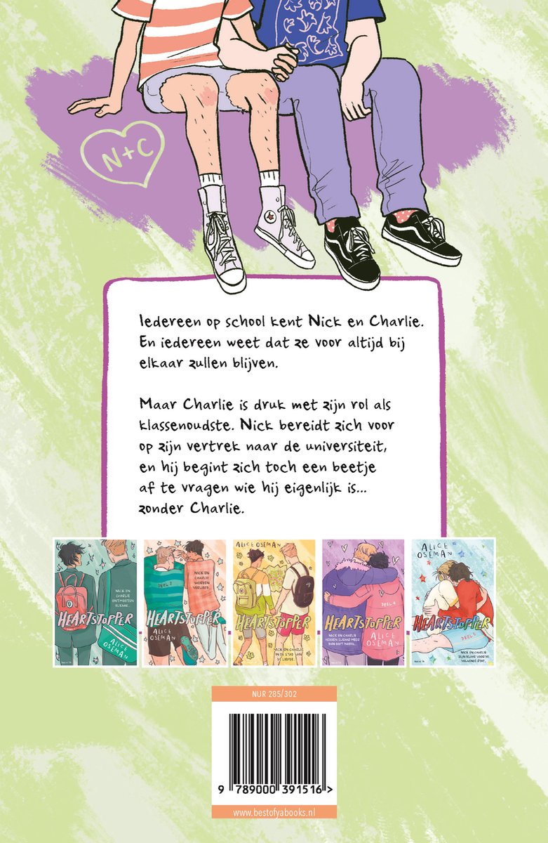 Heartstopper 6 - Heartstopper - back cover