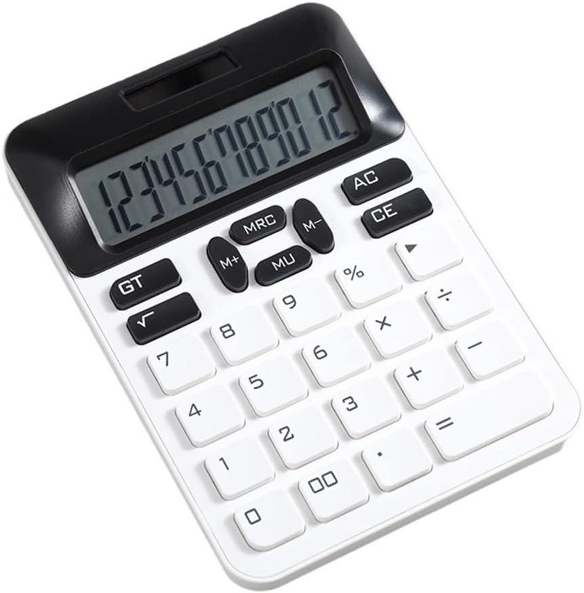 Rekenmachine - Cijferhulp - Dagelijks Gebruik - Groot LCD Scherm - 17 cm - Roze