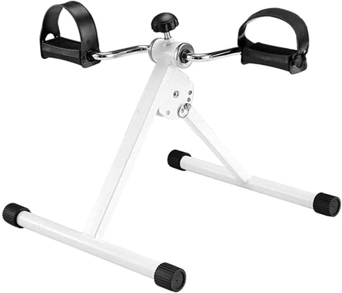 Mini Hometrainer - Been trainer - Thuis trainen - Opvouwbaar en draagbaar - Compact formaat - Wit