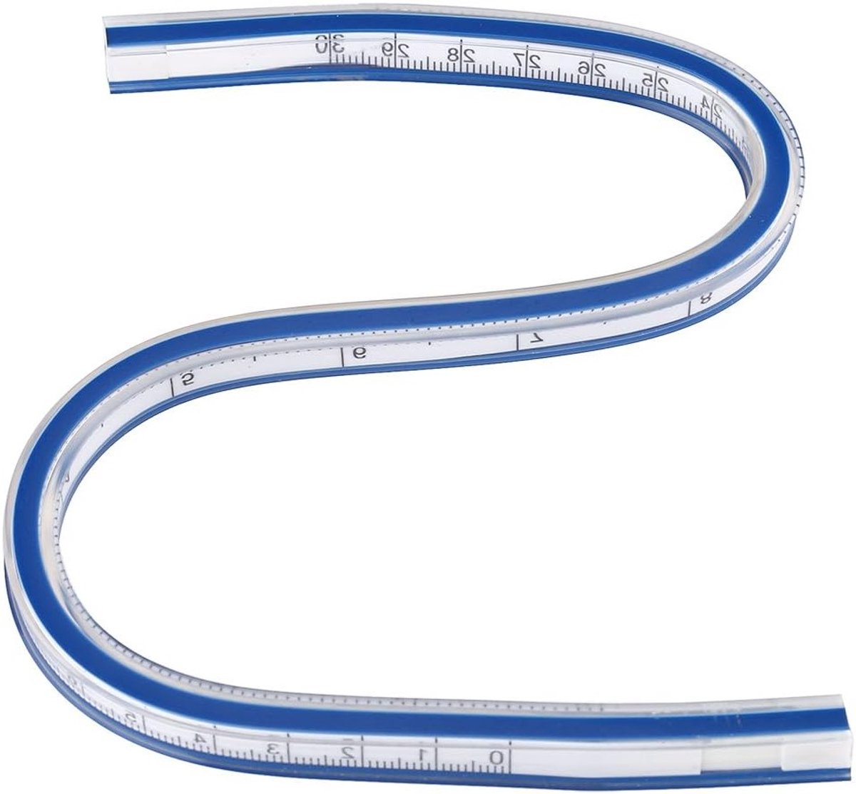 Flexibele Liniaal voor Tekeningen en Modeontwerp - 30 cm Meetinstrument voor Precisie en Creativiteit