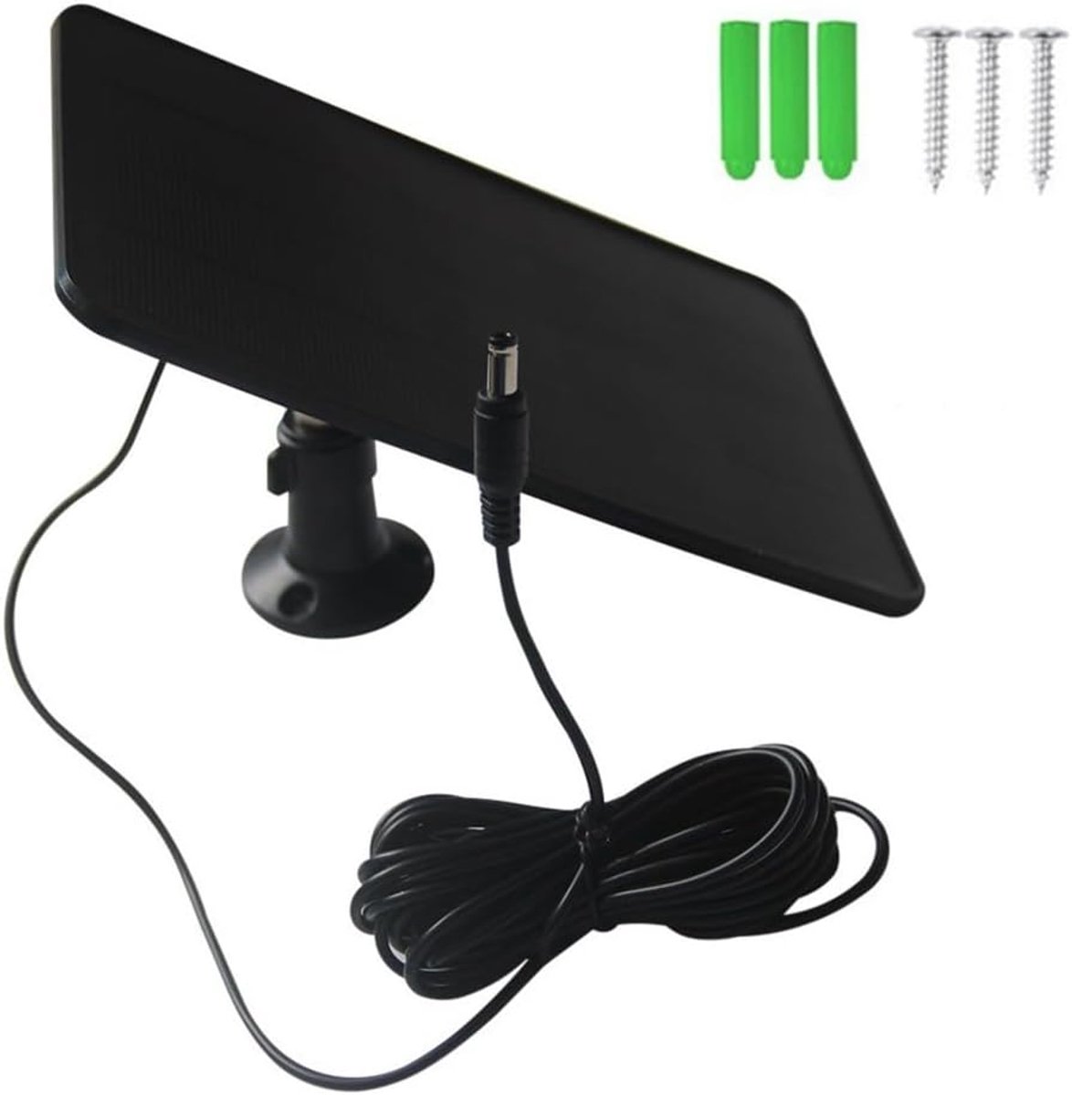 Zonnepaneel - Zonneoplader - Camera Opladen - Monokristallijn - 6 Watt 5 Volt - Zwart