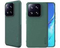 Nillkin Super Frosted Shield Hoesje Geschikt voor Xiaomi 14T Pro | Back Cover | Groen