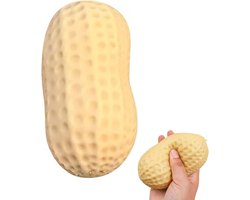 Pinda-vormig knijpspeeltje - Slow Rising Squishy Stressbal