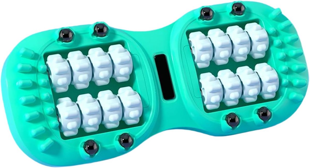 Voetmassage Roller - Spierherstel Roller - Spierontspanning Bevorderen - Dubbele Convexe-Concave Rollen - 34 x 15 x 5 cm