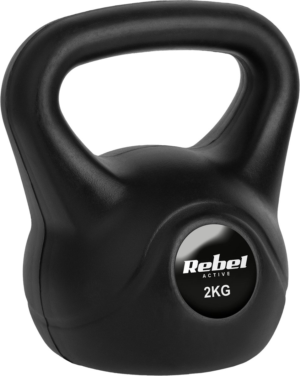 Rebel Rebel Active - Kettlebell - 2 kg - Ergonomisch Ontwerp - Stevige Constructie