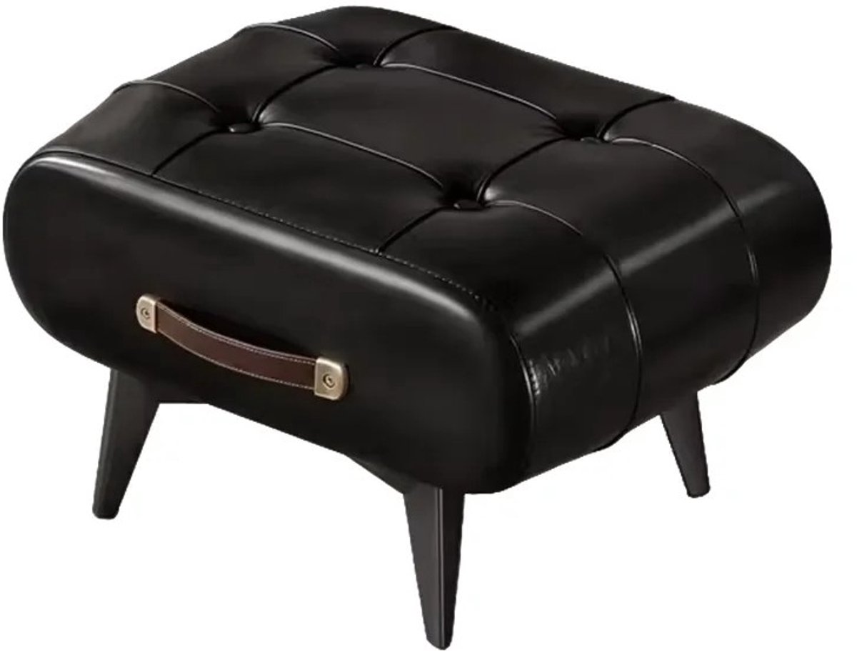 Dailygoods Voetenbankje Schoenenkrukje Comfortabel Praktisch Gevoerde zitting Voetenbankje Voetensteun voor thuis Bedsid