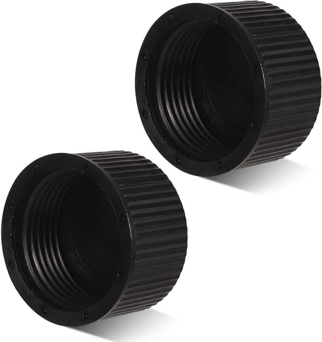 Set van 2 Afvoerkappen voor Zandfilter met 2 Dichtingen - Geschikt voor Zwembad en Spa, Duurzaam en Betrouwbaar Accessoire voor Zwembadonderhoud