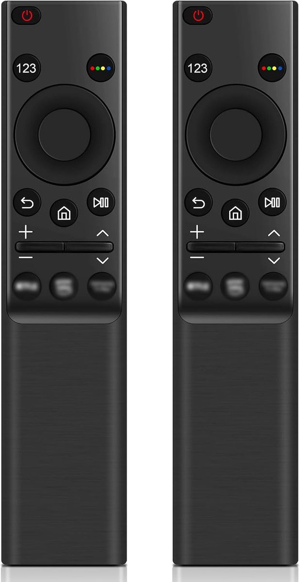 Thijox - 2PCS Universele Afstandsbediening voor Smart TV, Vervangende Afstandsbediening voor QLED UHD SUHD HDR LCD LED HDTV, Geschikt voor 4K 8K 3D TV